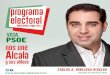 Programa electoral PSOE Alcalá la Real elecciones municipales de 2015