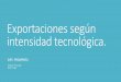 Desarrollo tecnológico en las exportaciones peruanas