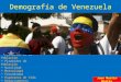 Demografía de venezuela