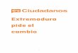 Programa  Autonómico Ciudadanos Extremadura