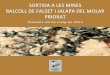 Sortida del GMC a les mines “Balcoll” de Falset i “Jalapa” del Molar (Tarragona)