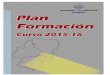 Plan de Formación 2015/16     Escuelas Católicas Aragón