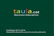 Taulacat Catálogo 2015-2016 material educativo
