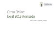 Curso Online Excel 2013 Avanzado