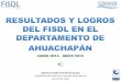 Rendición de Cuentas FISDL  2015 - depto Ahuachapán