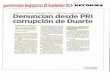 Denuncian desde PRI corrupción de Duarte
