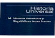 Historia universal tomo 14 nuevas potencias y republicas americanas