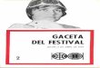 7º Festival - Gaceta  Día 2 - 2 de abril de 1964