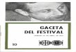7º Festival - Gaceta Día 10 - 10 de abril de 1964