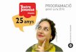 Programa Teatre Joventut (gener-maig de 2016)