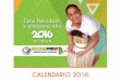 Montecuadorhat calendarios 2016