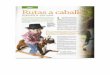 Reportaje para la revista Educar Bien Niños. Rutas a caballo