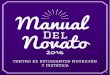 Manual del Novato 2016 Nutrición y Dietetica
