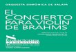 El concierto para violín de Brahms