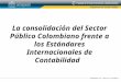 La consolidación del Sector Público Colombiano frente
