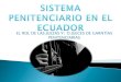 SISTEMA PENITENCIARIO EN EL ECUADOR