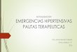 ACTUALIZACION: EMERGENCIAS HIPERTENSIVAS