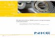 Rodamientos NKE para engranajes industriales
