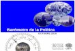 Encuesta Barómetro de la política Cerc-Mori Octubre 2016