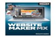 Estructura de MAGIX Website Maker MX