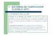 7. SISTEMAS DE FABRICACIÓN FLEXIBLE (SFF)