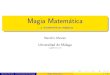 Magia Matemática - @let@token ... y matemáticas mágicas