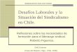 Desafíos Laborales y la Situación del Sindicalismo en Chile 
