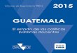 el Estado de las Políticas Docentes en Guatemala