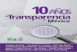 10 años de Transparencia en México
