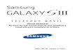 TracFone SCH-S968C Samsung Galaxy S III Manual del usuario