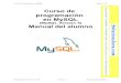 Manual del curso de MySQL