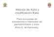 Método de Kato y modificación Katz