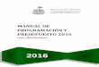 Manual de Programación y presupuesto 2016, Guía Metodológica