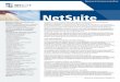 Funciones y beneficios de Netsuite