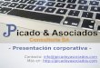 JPicado & Asociados Consultoría SA: Presentacion corporativa