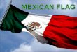 Mexican flag presentation