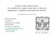 Federaciones Mexicanas: Un modelo de cooperacion entre clubes 