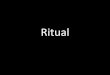 Rituales y antropología