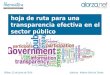 Transparencia efectiva en la Administración Pública