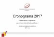 Cronograma 2017 - División de Registros Académicos (Actualizado)