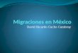 Migraciones en México