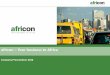 africon company presentation 2016