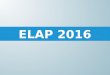 Conferencia Magistral ELAP 2016
