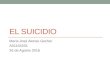 El suicidio