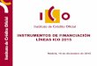 ICO. Instrumentos de FInanciaci³n