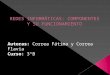 Redes informáticas componentes y su funcionamiento Correa fatima y flavia
