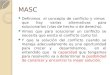 Clase numero 03 clasificacion de los masc y conciliacion en equidad 2016
