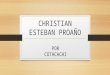 Christian Esteban Proaño por Cotacachi