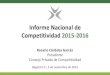 Informe Nacional de Competitividad 2015-2016