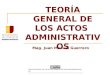 ENJ-100 Teoría General de los Actos Administrativos - Taller Recién Designados Tribunal Superior Administrativo